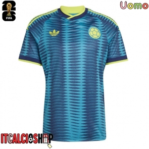 Colombia Seconda Maglia Mondiali 2026 Manica Corta